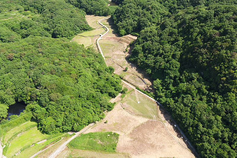 着工前　経営育成第0001-9-022号　都志大宮地区　第3-2工区工事[ほ場整備]