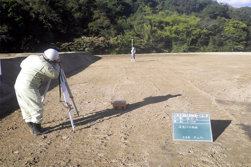 工事中　経営育成第0001-9-022号　都志大宮地区　第3-2工区工事[ほ場整備]