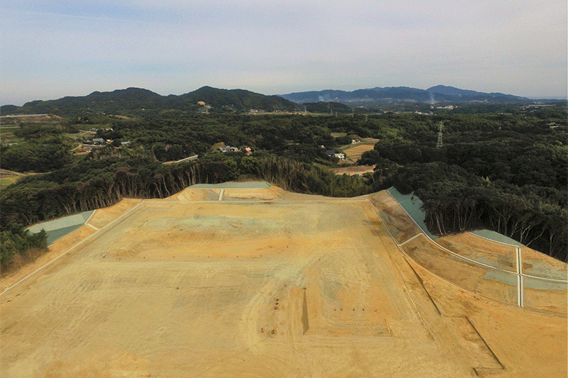 完成 鮎原中邑谷企業用地造成工事